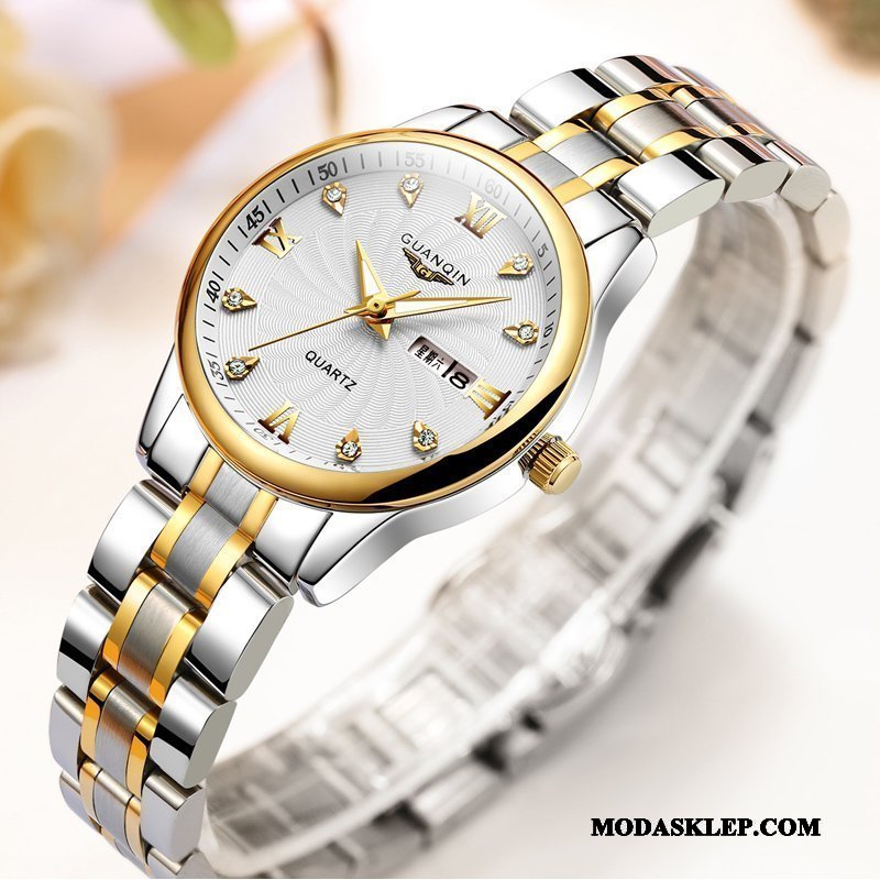 Damskie Zegarek Na Rękę Na Sprzedaż Cienkie Trendy Zakochani Eleganckie Nowy Biały