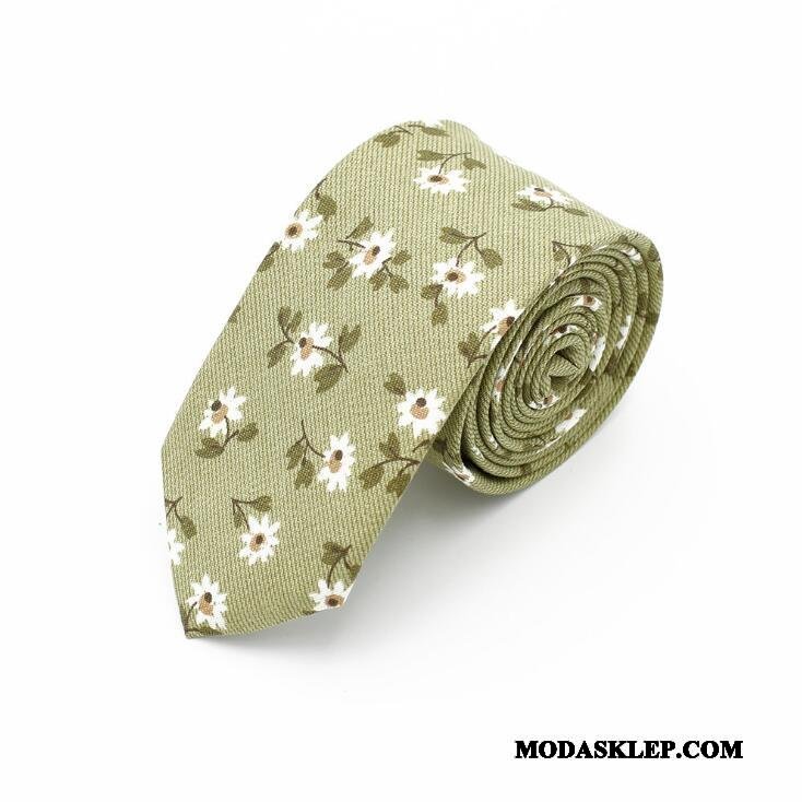 Męskie Krawat Na Sprzedaż Casual Moda Dziewczynka Świeży Mały Zielony