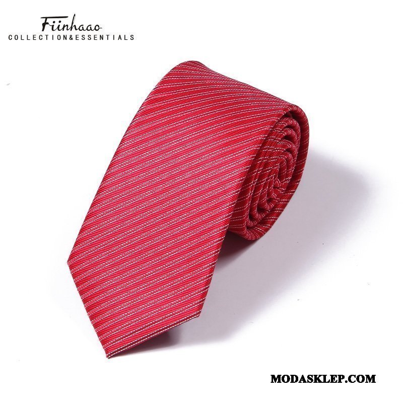 Męskie Krawat Oferta Sukienka Casual Ślubna Z Pracy Męska Różowy Proszek Czerwony