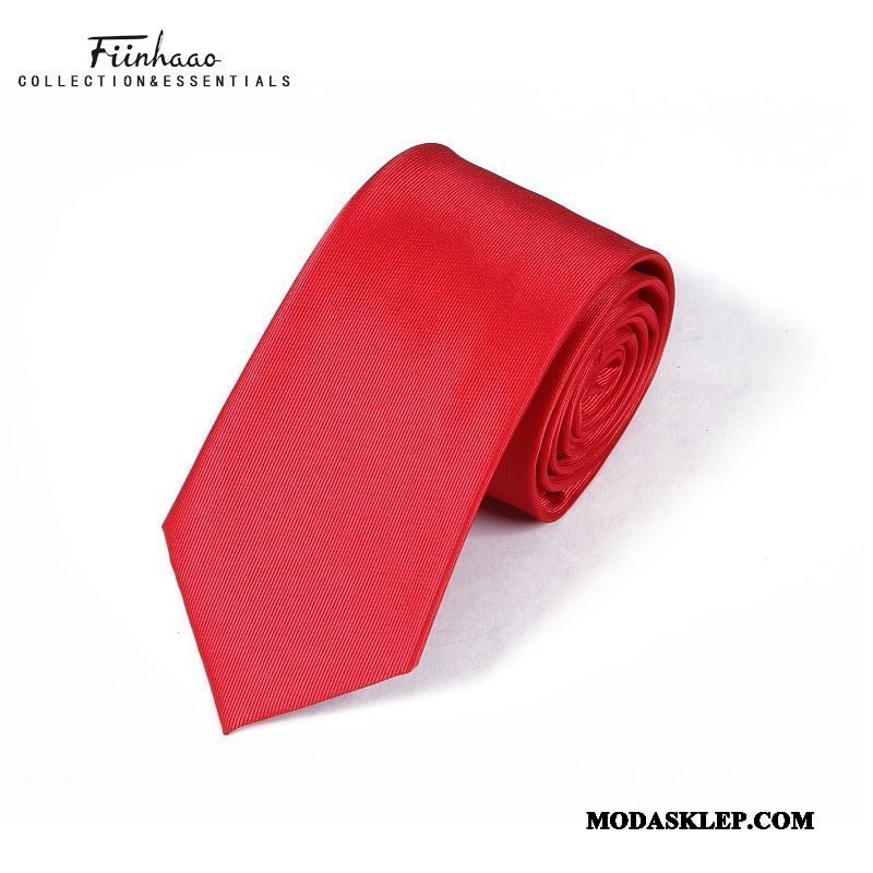 Męskie Krawat Oferta Sukienka Casual Ślubna Z Pracy Męska Różowy Proszek Czerwony