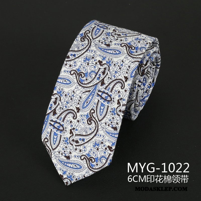 Męskie Krawat Sprzedam Męska Vintage Wzór Eleganckie Wielki Biały