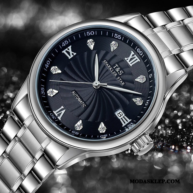 Męskie Zegarek Na Rękę Sprzedam Trendy Oryginalne Zegar Elektroniczny Zegarek Kwarcowy Moda Biały