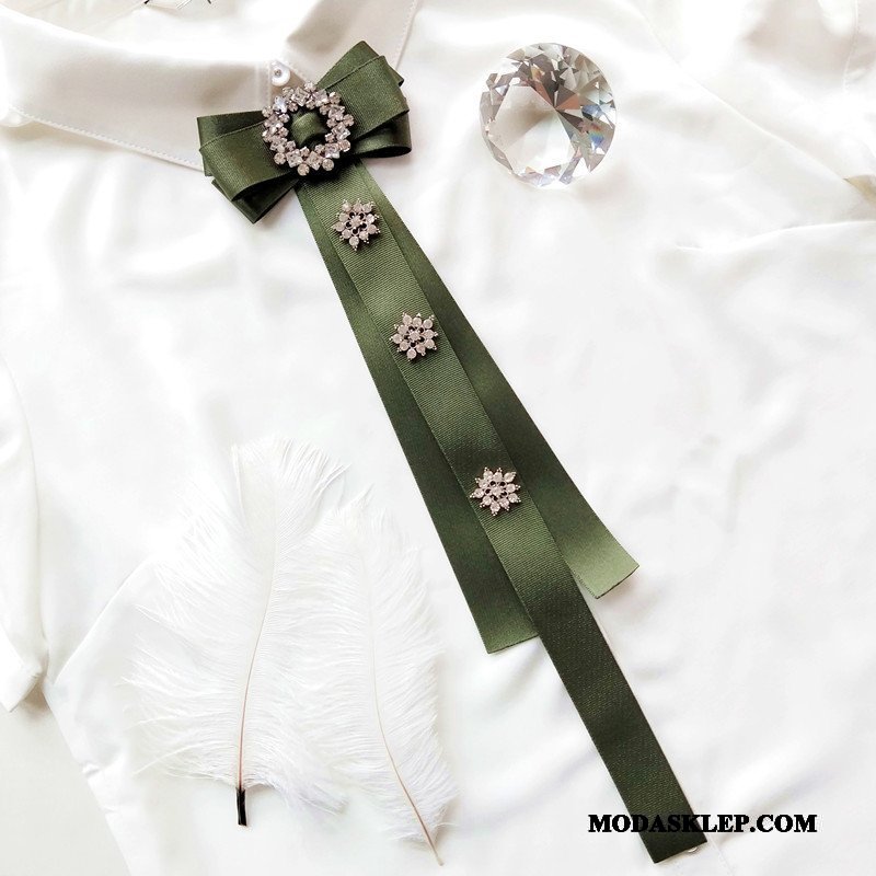 Damskie Muszka Tanie Płatek Śniegu Krawat Sukienka Rhinestone Dekoracja Oliwkowy Niebieski Zielony