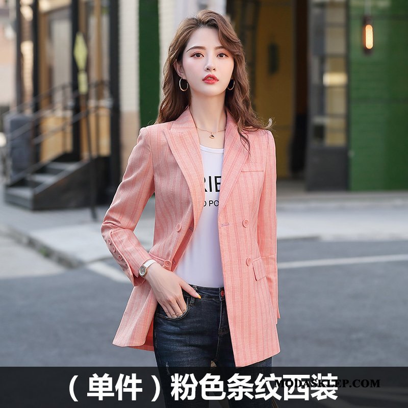Damskie Blezer Sprzedam Moda Damska Marynarka Brytyjskie Eleganckie Proszek