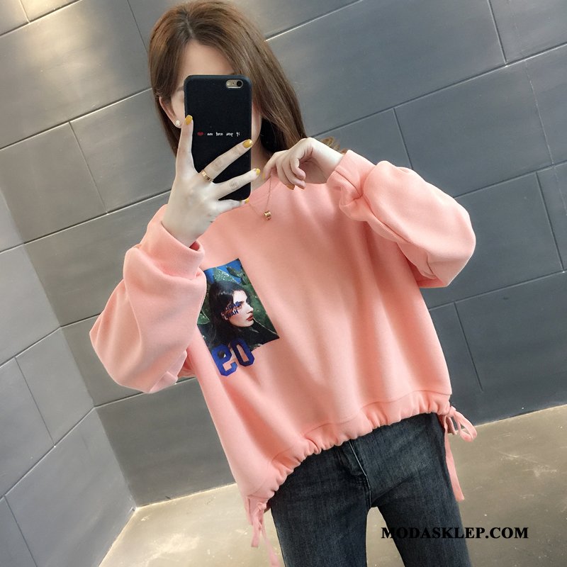 Damskie Bluza Z Kapturem Na Sprzedaż Tendencja Bluzy Z Kapturem Płaszcz Jesień Damska Róża