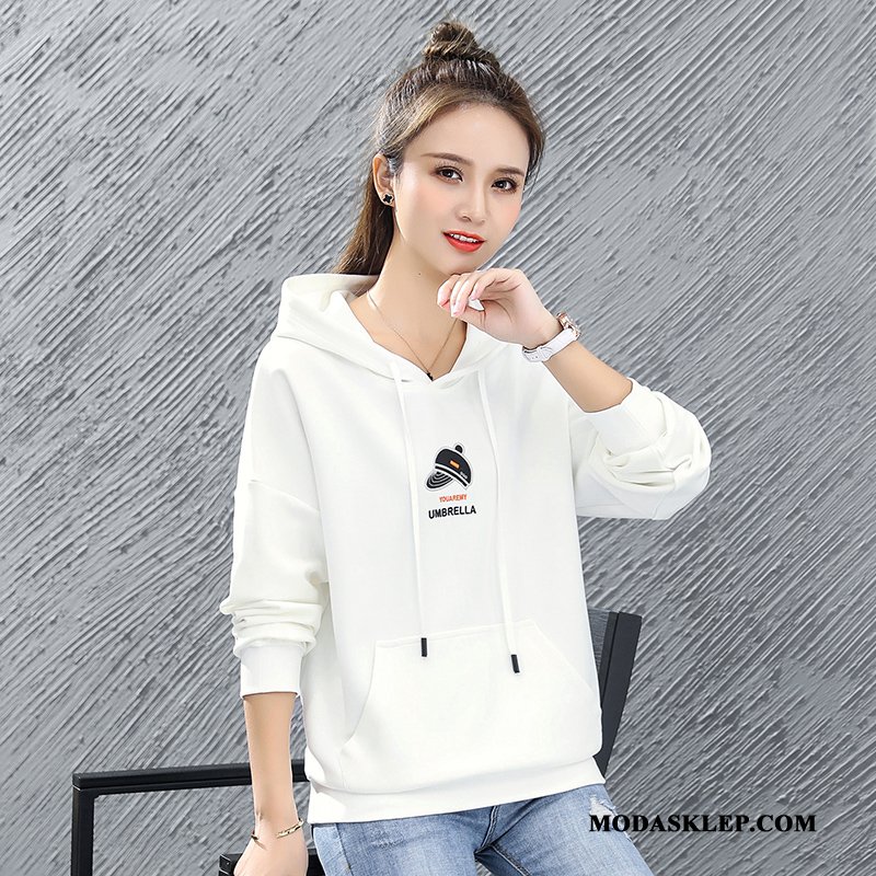 Damskie Bluza Z Kapturem Online Mały Bluzy Z Kapturem Damska Nowy Bawełna Żółty