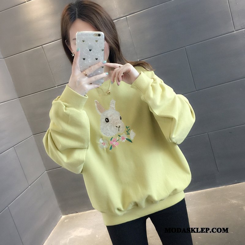 Damskie Bluza Z Kapturem Online Moda Tendencja Wiosna Student Szerokie