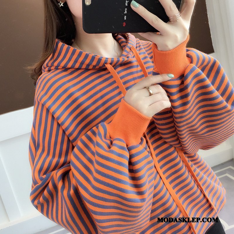 Damskie Bluza Z Kapturem Sklep Topy Nowy Damska Rękawy 2019 Mieszane Kolory Czerwony