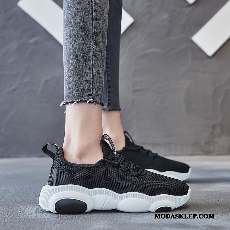 Damskie Buty Sportowe Kup Trampki Wiosna 2019 Wszystko Pasuje Super Biały