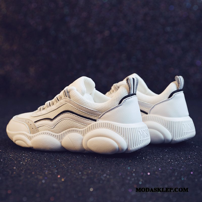 Damskie Buty Sportowe Oferta 2019 Student Wszystko Pasuje Damska Wiosna Biały Czarny Czerwony
