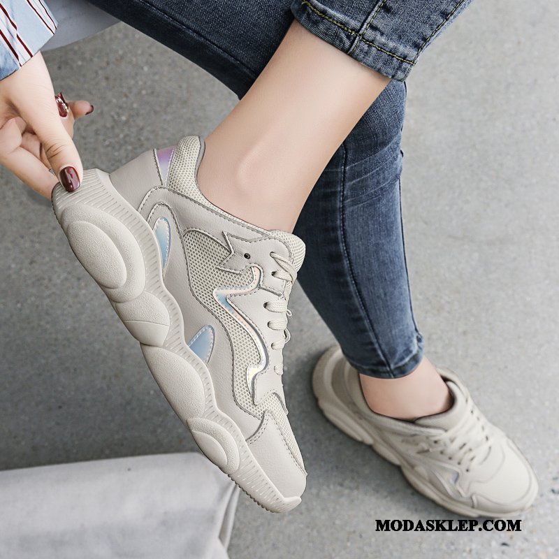 Damskie Buty Sportowe Sprzedam Super Damska Tendencja 2019 Wiosna Biały Czerwony