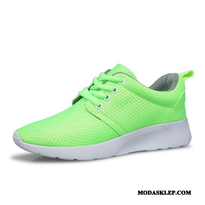 Damskie Buty Sportowe Tanie Damska Siatkowe Trampki Lato Wiosna Zielony