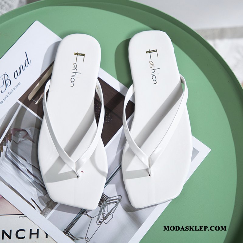 Damskie Japonki Oferta Tendencja Buty Odzież Wierzchnia Kapcie Lato Czarny Czerwony