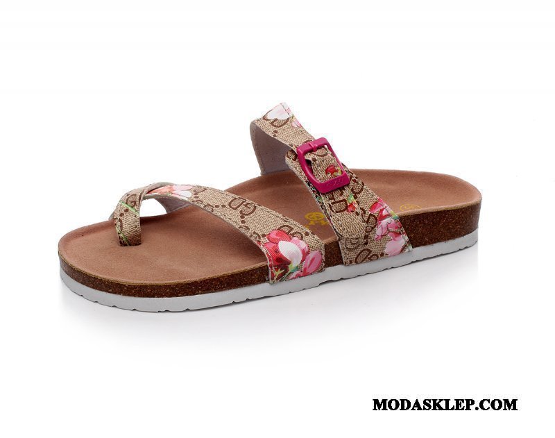 Damskie Japonki Sprzedam Antypoślizgowe Drewniaki Damska Buty Moda Niebieski