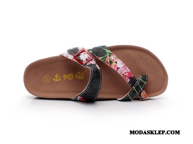 Damskie Japonki Sprzedam Antypoślizgowe Drewniaki Damska Buty Moda Niebieski
