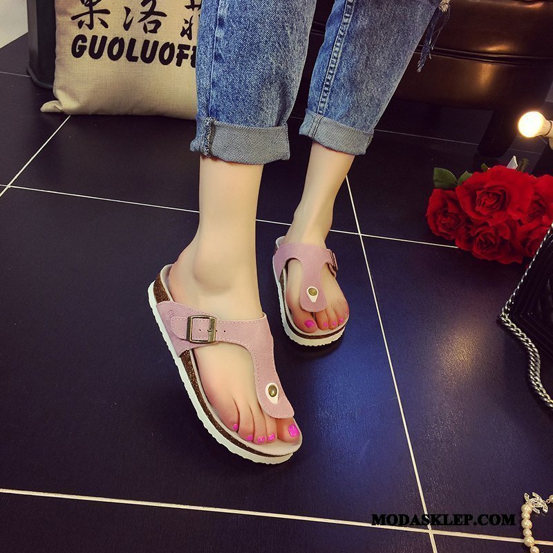 Damskie Japonki Sprzedam Moda Lato Zakochani Drewniaki Prawdziwa Skóra Proszek