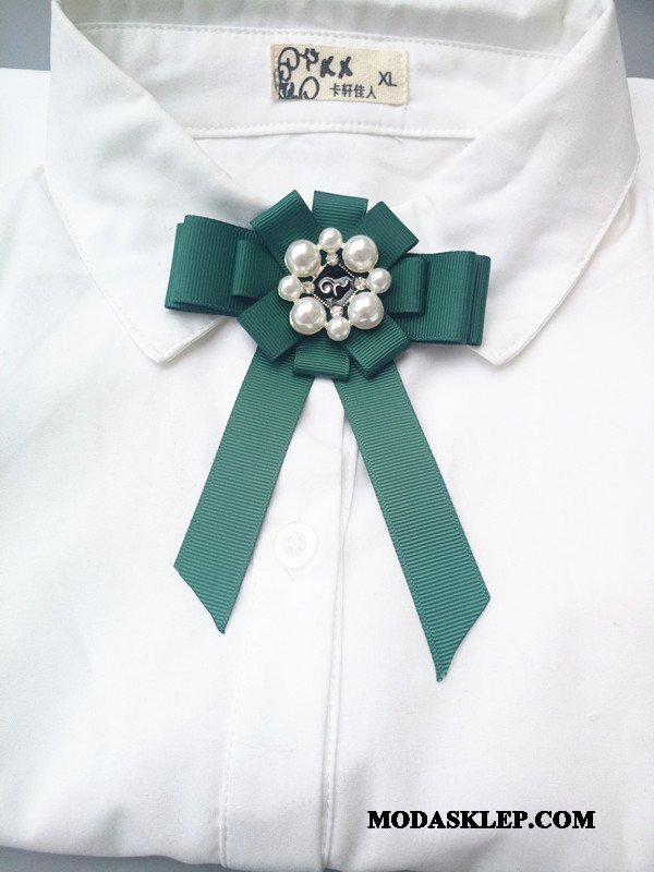 Damskie Muszka Oferta Corsage Kołnierz Kwiatowy Nowy Moda Agrafka Brązowy