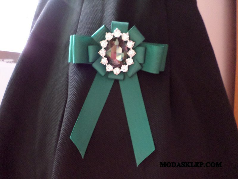 Damskie Muszka Oferta Corsage Kołnierz Kwiatowy Nowy Moda Agrafka Brązowy