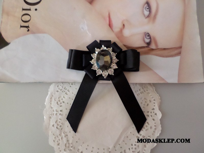 Damskie Muszka Oferta Corsage Kołnierz Kwiatowy Nowy Moda Agrafka Brązowy