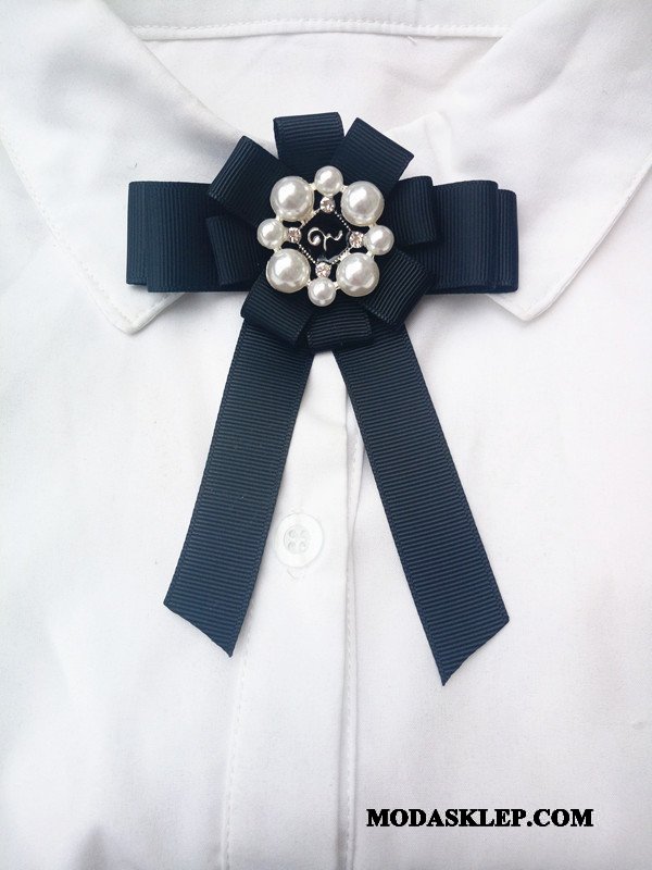 Damskie Muszka Oferta Corsage Kołnierz Kwiatowy Nowy Moda Agrafka Brązowy