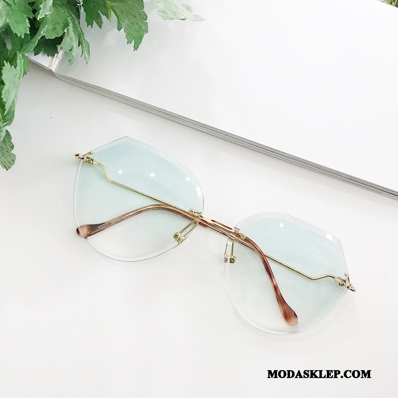 Damskie Okulary Przeciwsłoneczne Oferta Damska Gradient Trendy Nowy 2019 Fioletowy