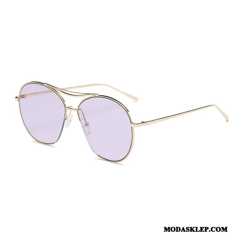 Damskie Okulary Przeciwsłoneczne Oferta Trendy Krótkowzroczność Plażowe Męska Damska Niebieski Srebrny Proszek