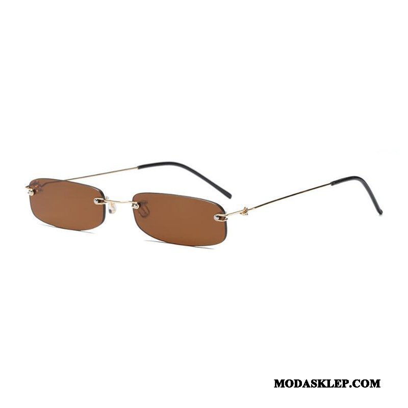 Damskie Okulary Przeciwsłoneczne Online Mini Awangardowy Wąskie Moda Męska Fioletowy
