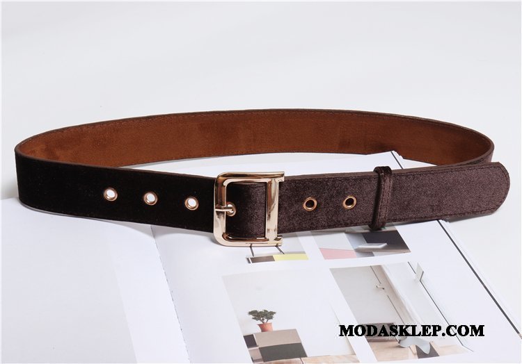 Damskie Paski Kup Super Moda Dekoracja Płótno Płaszcz Złoty Czerwony