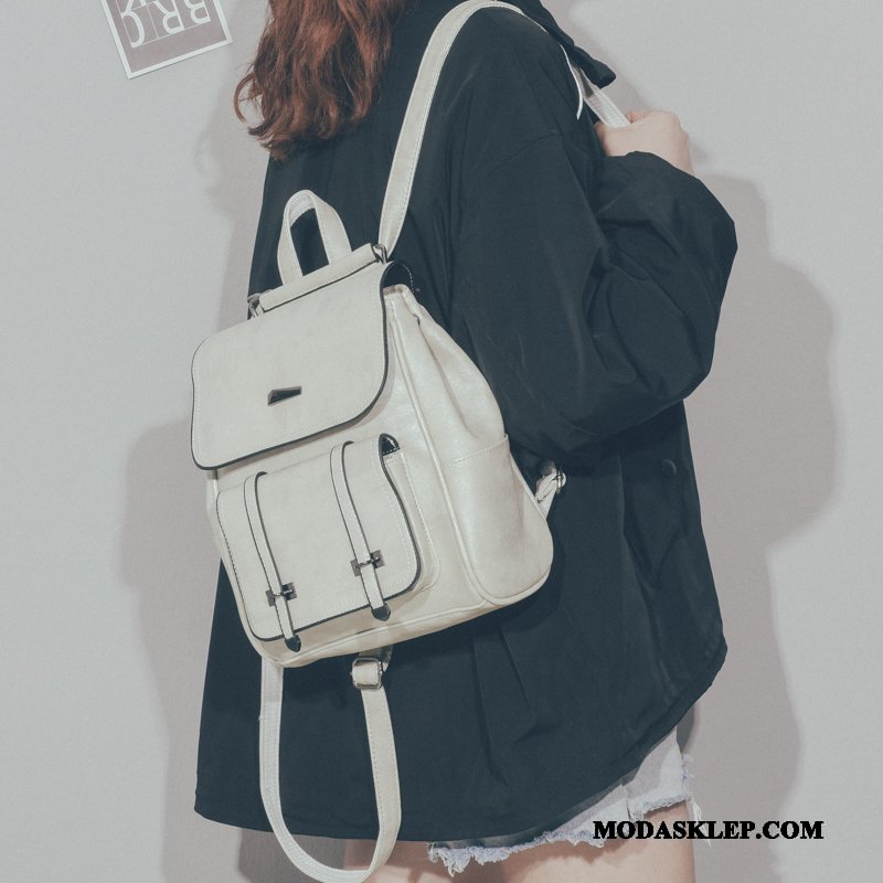 Damskie Plecak Online Casual Tornister Szkolny Moda Student 2019 Niebieski
