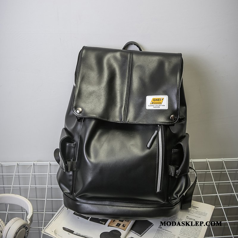 Damskie Plecak Podróżny Sklep Damska Trendy Moda Kampus Student Beżowy