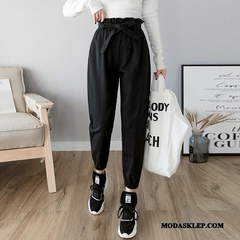 Damskie Spodnie Na Sprzedaż Casual Wiosna Moda Cienkie Casualowe Spodnie Zielony