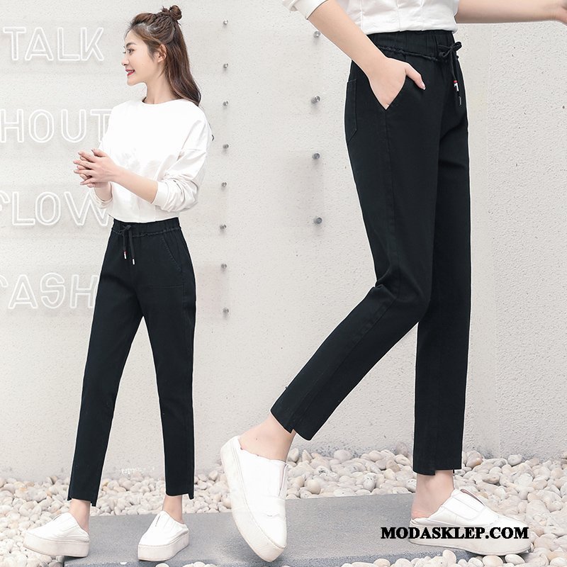 Damskie Spodnie Tanie Wiosna Proste Casualowe Spodnie 2019 Moda Czysta