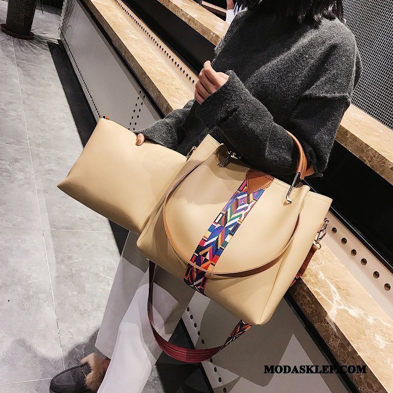 Damskie Torebki Kupię Wszystko Pasuje Duża Pojemność Trendy Duże Torby Moda Szary