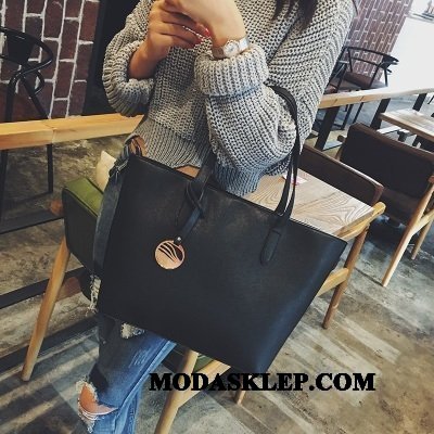 Damskie Torebki Oferta Torba Na Ramię Damska Nowe Moda Duże Torby Czarny