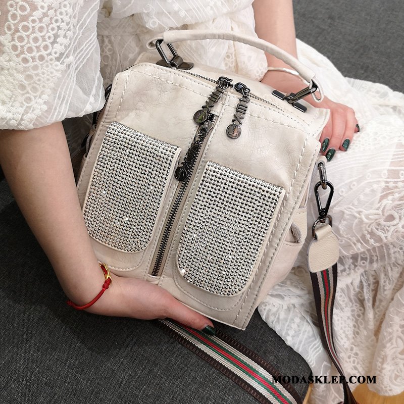 Damskie Torebki Tanie Wielofunkcyjne Nowy Wszystko Pasuje Rhinestone Torba Na Ramię Fiołkowy