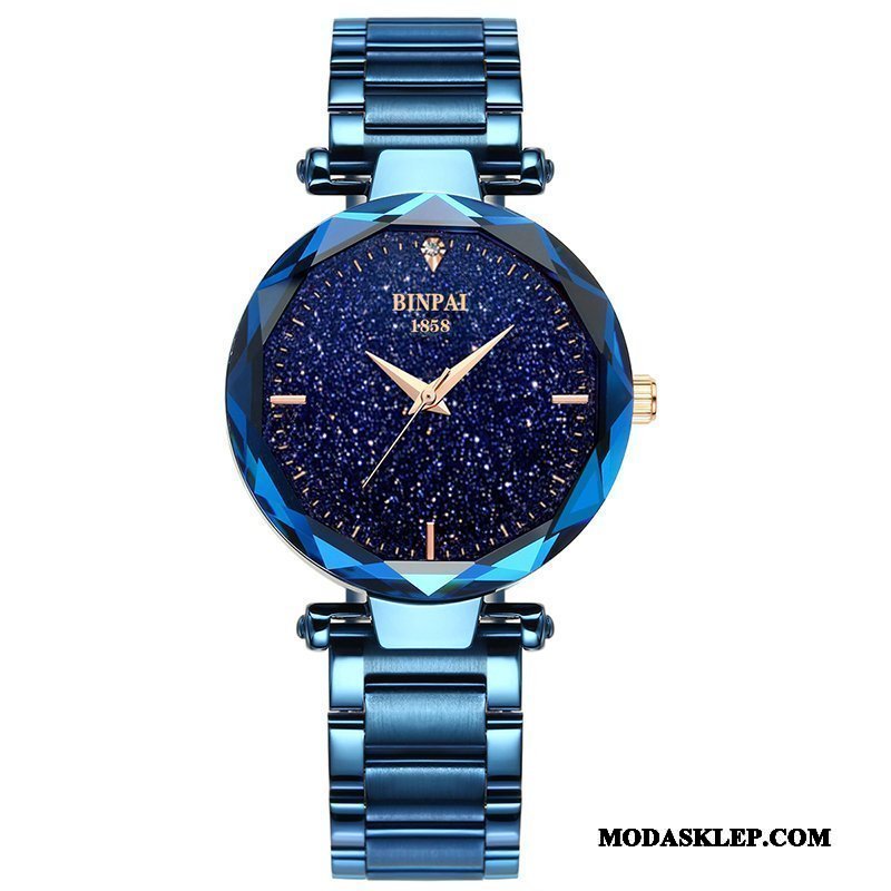 Damskie Zegarek Na Rękę Kupię Eleganckie Damska Kryształ Trendy Wodoodporny Czarny
