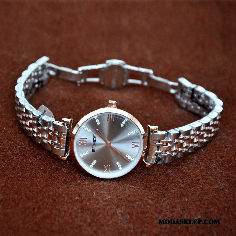 Damskie Zegarek Na Rękę Oferta Zegarek Kwarcowy Eleganckie Student Moda Oryginalne Złoty