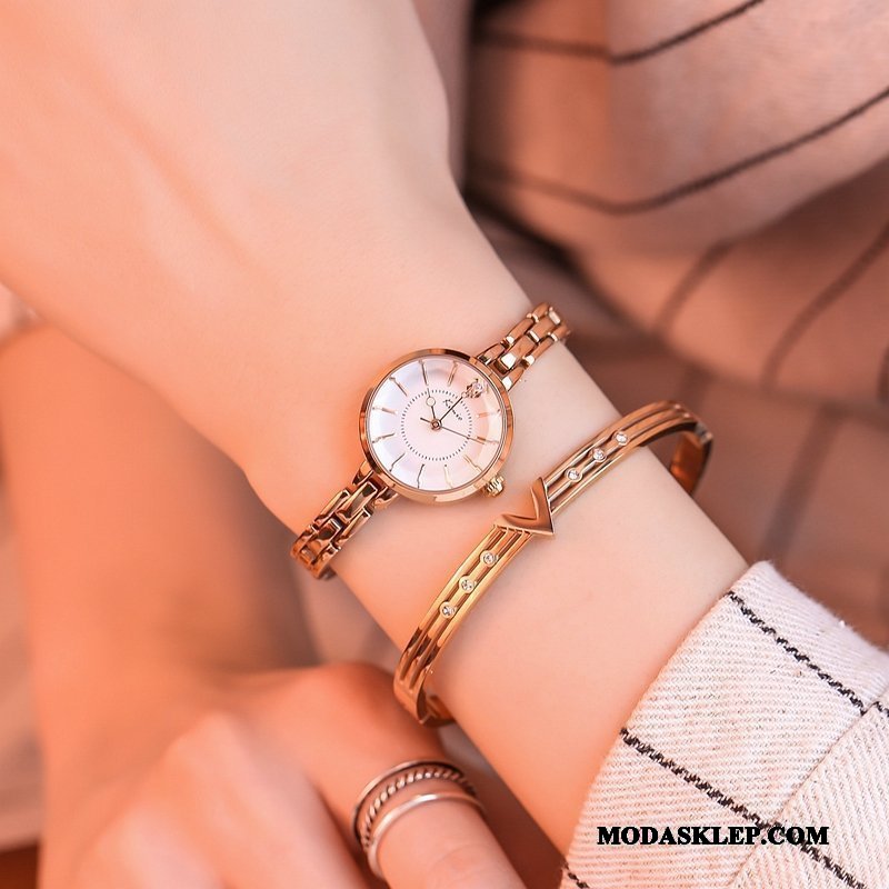 Damskie Zegarek Na Rękę Online Mini Mały Trendy Damska Serce Niebieski