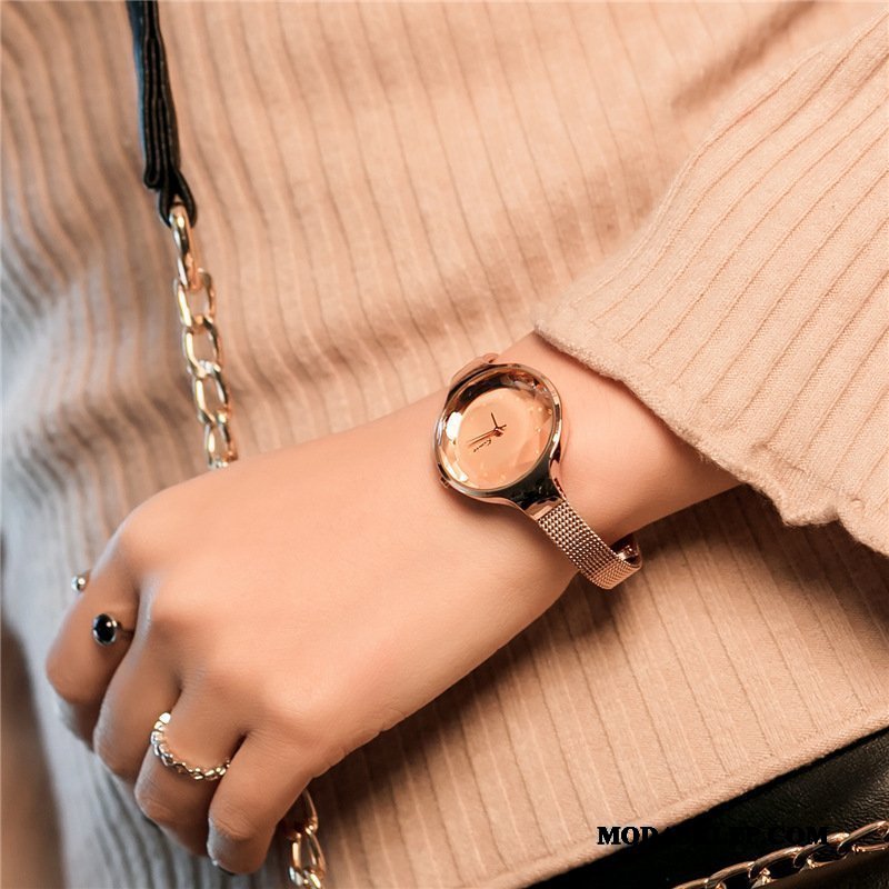 Damskie Zegarek Na Rękę Sprzedam Student Casual Damska Eleganckie Trendy Fioletowy