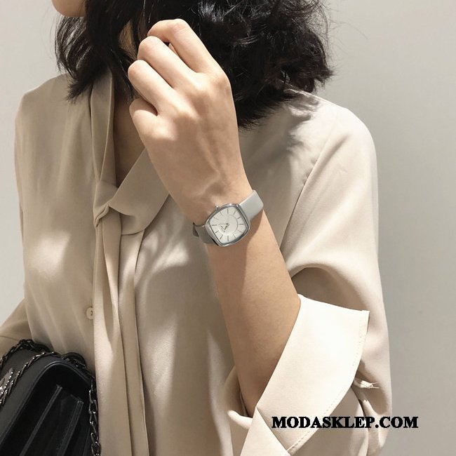 Damskie Zegarek Na Rękę Tanie Moda Nowy Trendy Casual Wszystko Pasuje Czarny