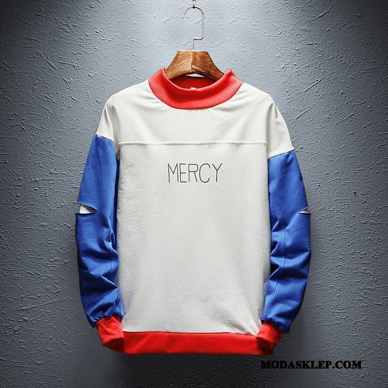 Męskie Bluza Z Kapturem Dyskont Pullover Student Tendencja 2019 Sportowe Żółty
