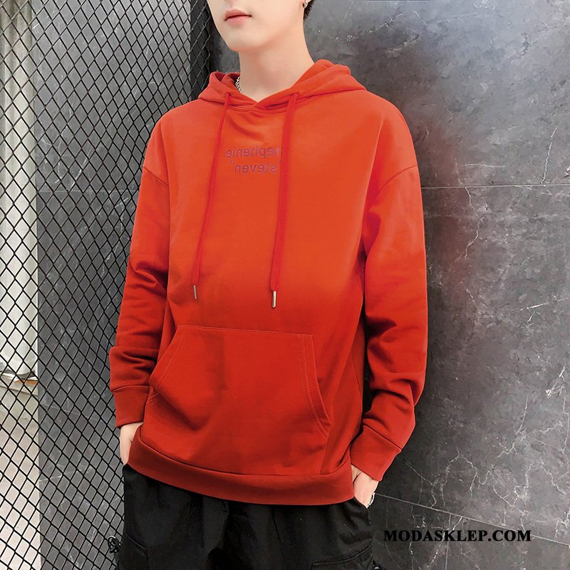 Męskie Bluza Z Kapturem Online Student Gradient Bluzy Z Kapturem Wiosna Jesień Szary