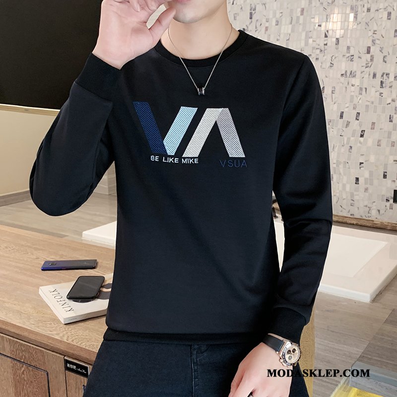 Męskie Bluza Z Kapturem Sprzedam Bluzy Z Kapturem Casual Nowy T-shirt Z Długim Rękawem Tendencja Biały