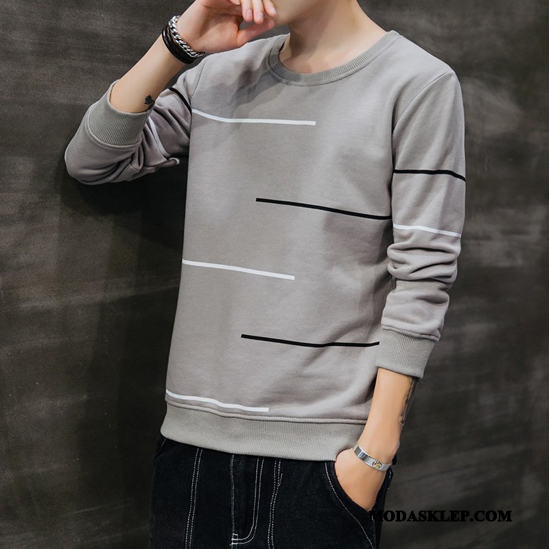 Męskie Bluza Z Kapturem Sprzedam Męska Slim Fit Wiosna Tendencja Bluzy Z Kapturem Czysta Żółty