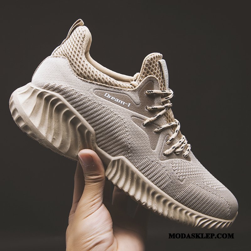 Męskie Buty Sportowe Dyskont Tendencja Męska Canvas Wiosna Bieganie Brązowy