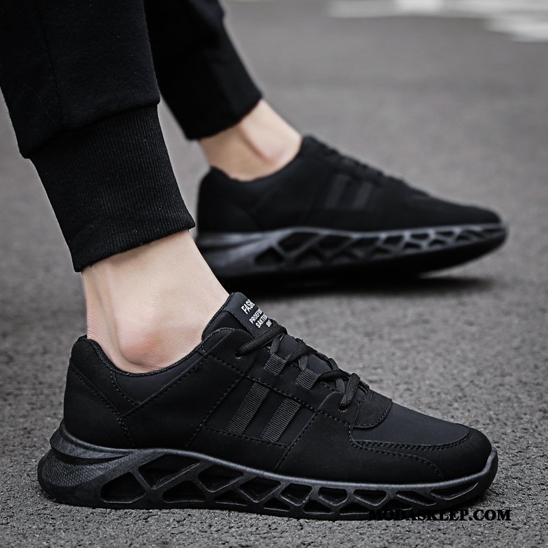 Męskie Buty Sportowe Kup Casual Wszystko Pasuje Wiosna Tendencja Lato Czarny Czerwony