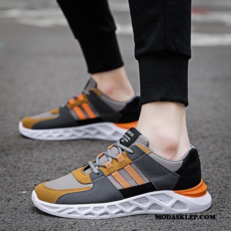 Męskie Buty Sportowe Kup Casual Wszystko Pasuje Wiosna Tendencja Lato Czarny Czerwony