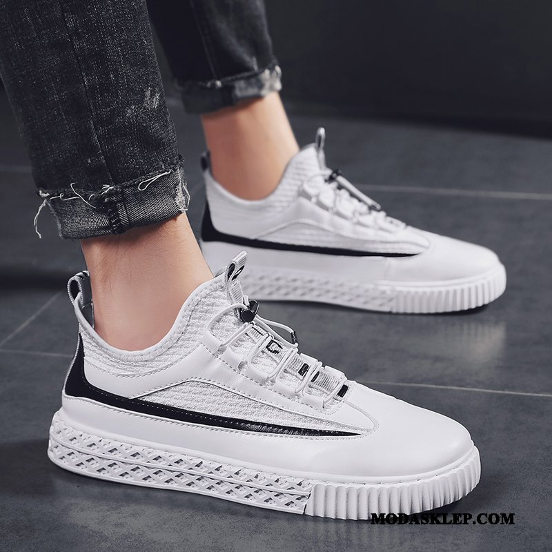 Męskie Buty Sportowe Na Sprzedaż Buty Na Deskorolke Męska Wszystko Pasuje 2019 Tendencja Biały Szary Czerwony