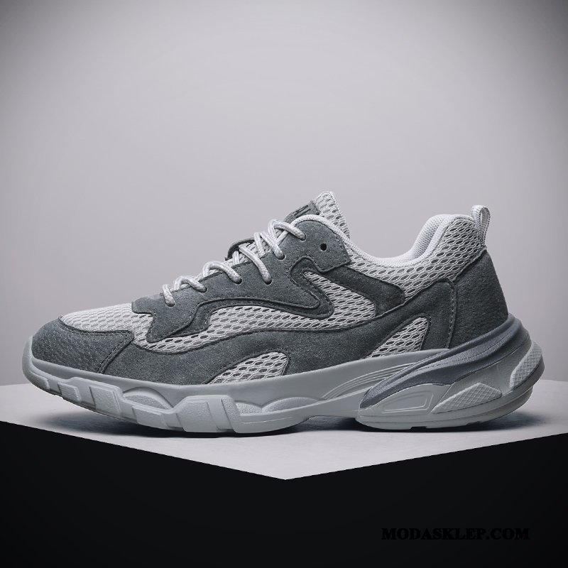 Męskie Buty Sportowe Sklep Buty Na Deskorolke Wiosna 2019 Trampki Tendencja Szary