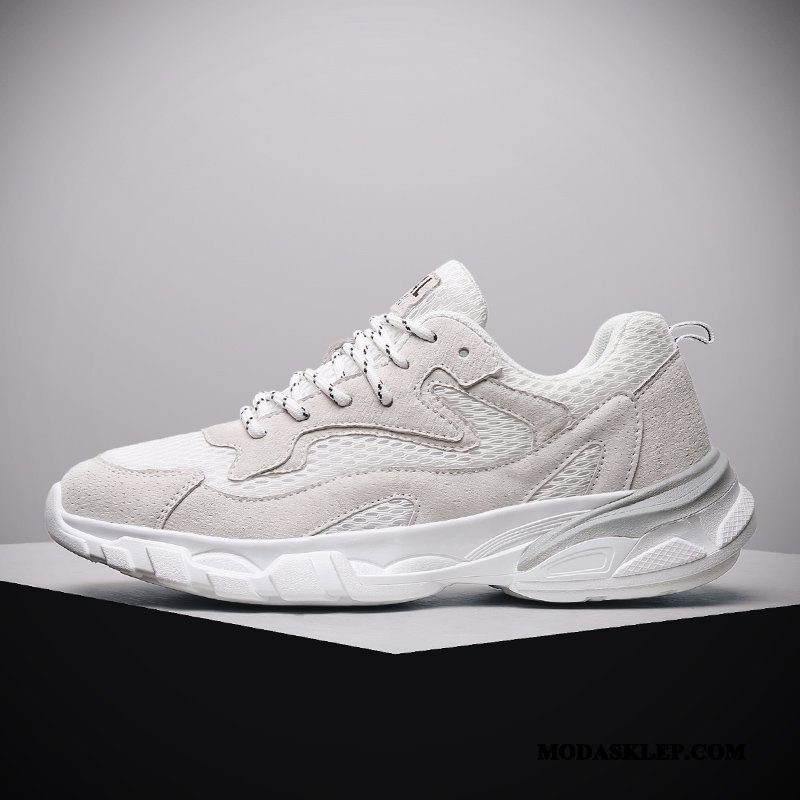 Męskie Buty Sportowe Sklep Buty Na Deskorolke Wiosna 2019 Trampki Tendencja Szary